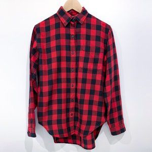 Ralph Lauren Denim & Supply Buffalo Plaid Blouse